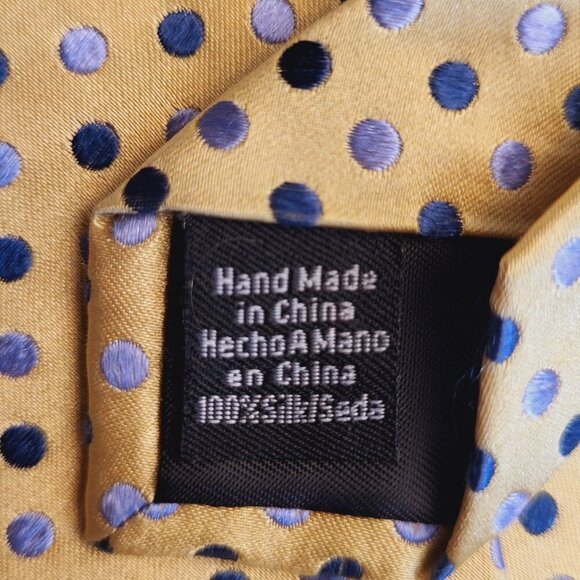 Croft and Barrow ~ Polka Dot Necktie ~ Excellent Condition - Picture 5 of 8